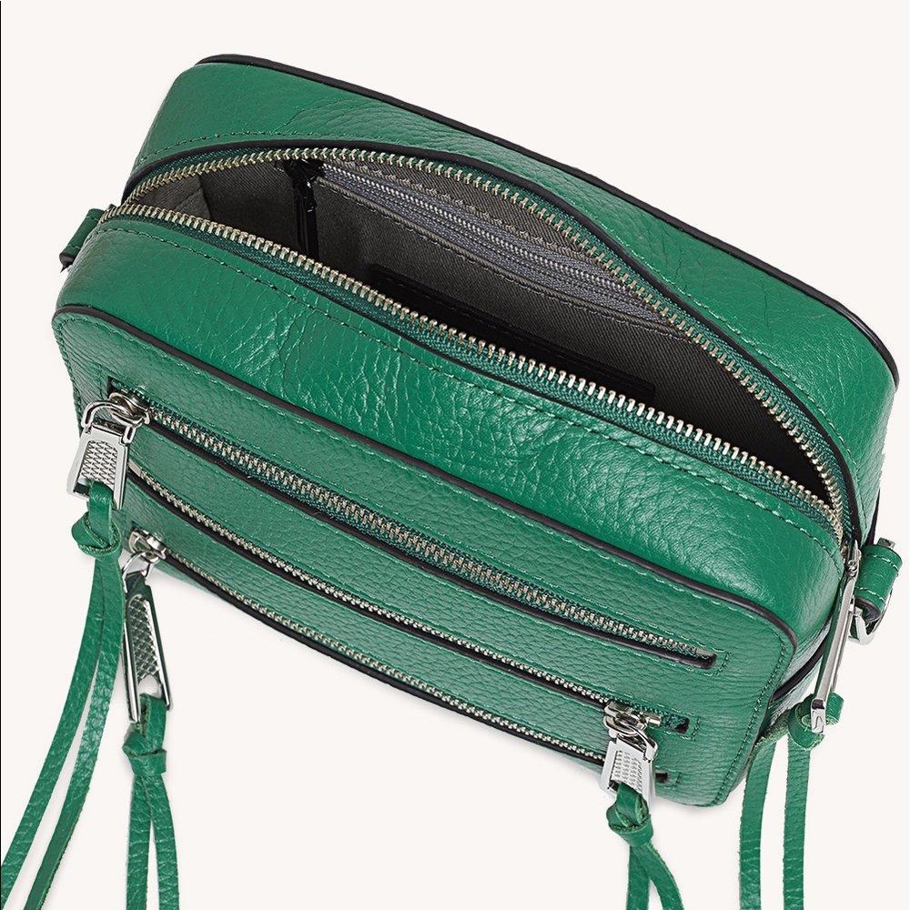rebecca minkoff mini camera leather zip crossbody